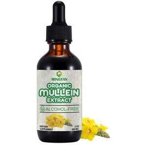 Biologische toortsextractdruppels in een druppelflesje van 60 ml