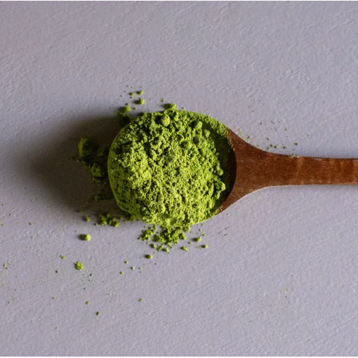 Verloopt het groene superfoodpoeder?